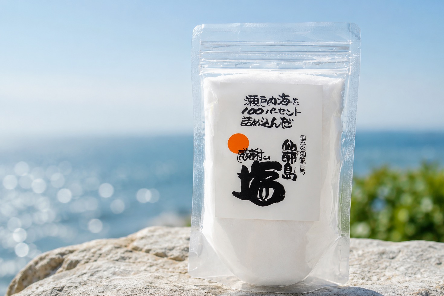 仙酔島 感謝の塩 400g - 人生感が変わる宿「ここから」